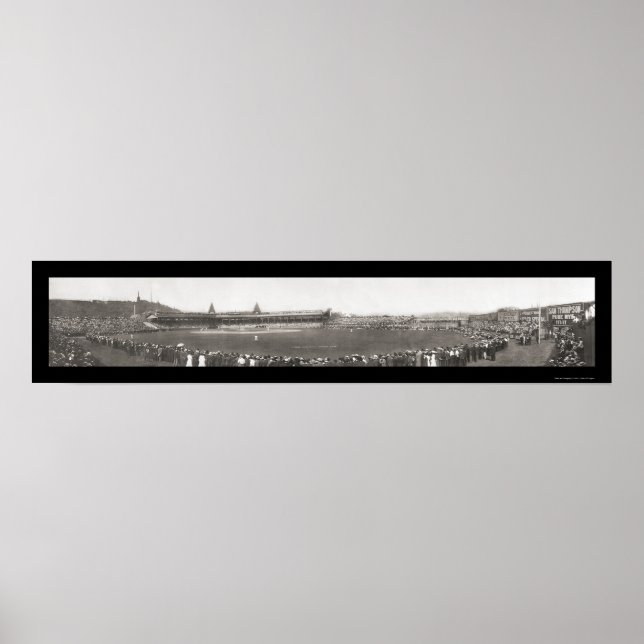 Poster Pirates Giants Baseball Photo 1905 (Devant)