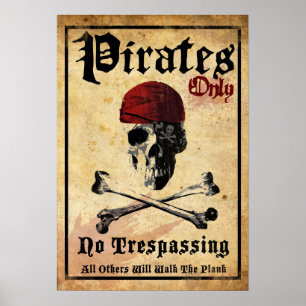Poster Pirates seulement