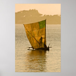 Poster Piroguier Vezo