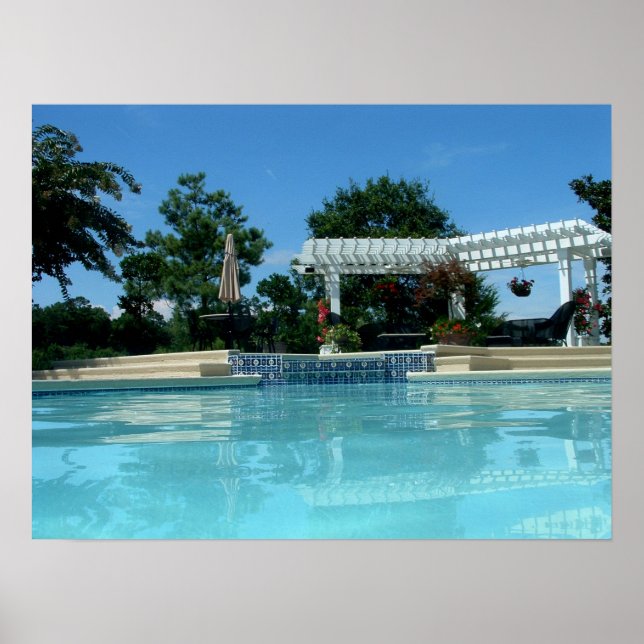 Poster piscine (Devant)