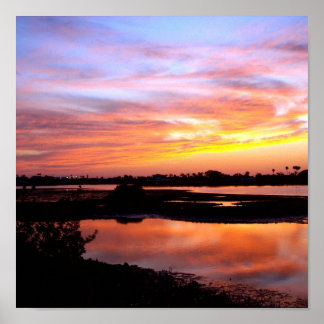 Poster Piscine de nuages