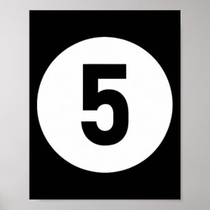 Poster Piscine Ll 5 Billiards Correspondants Cadeau Easy 