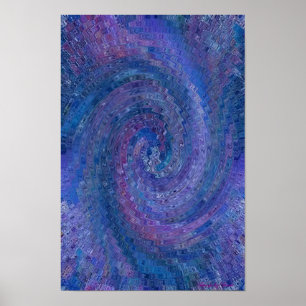 Poster Piscine pluvieuse