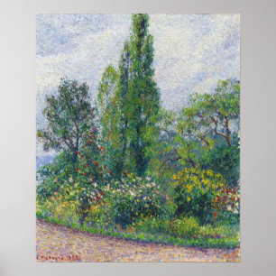 Poster Pissarro - Jardin D'Octave Mirbeau À Damps (Eure
