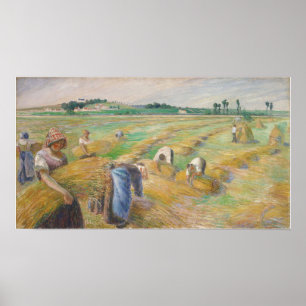 Poster Pissarro - La Moisson