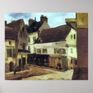 Poster Pissarro - Un Carré À La Roche-Guyon 1867