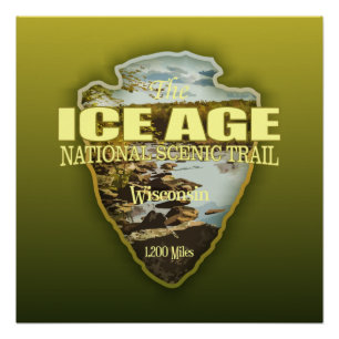 Poster Piste de l'âge de la glace (flèche)