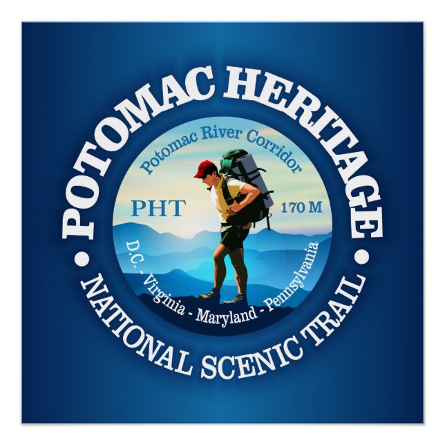 Poster Piste du patrimoine de Potomac (C) (Devant)