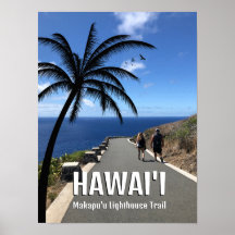 Poster - Piste du phare de Makapu'u