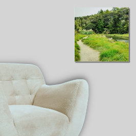 Poster Piste Kakamatura naturelle le long de Lagune Photo