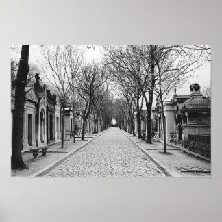 POSTER PISTE PERE-LACHAISE