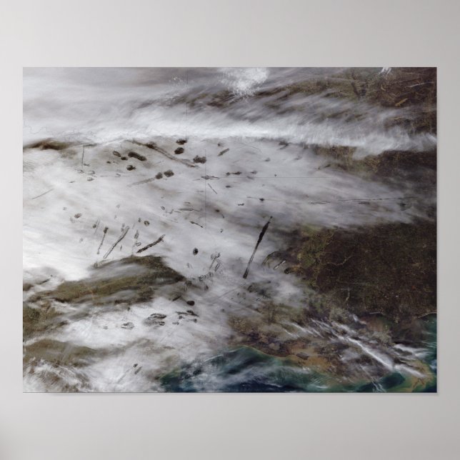 Poster Pistes de dissipation de l'aéronef (Devant)