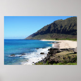 Poster pittoresque Hawaii Coast View