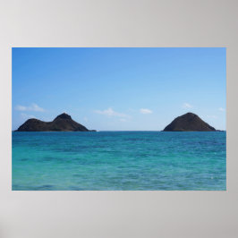 Poster pittoresque Hawaii Ocean View