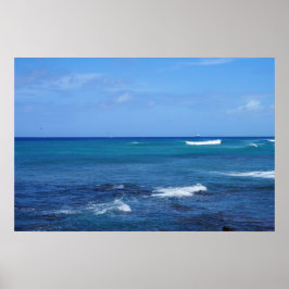 Poster pittoresque Hawaii Ocean View