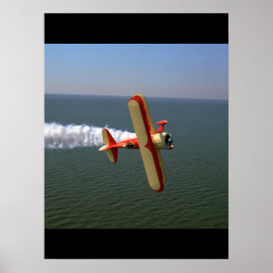 Poster Pitts, reproduction de Samson, aviation