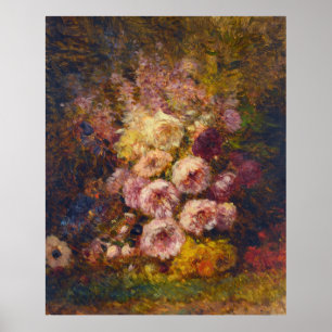Poster pivoines - Félix Ziem