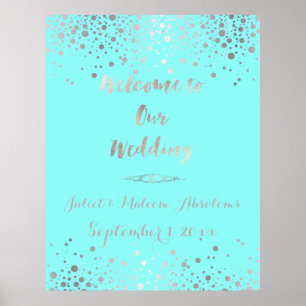Poster PixDezines dazzled/faux silver specks/DIY color