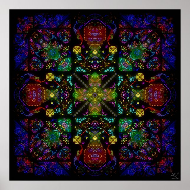 Poster Pixels 2 (Devant)