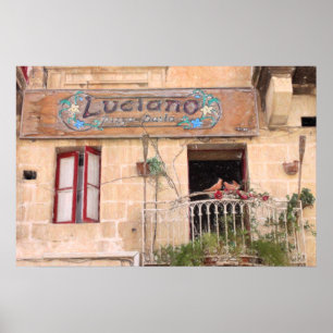 Poster Pizza de Luciano