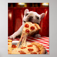 Pizza Slice mangeur de chien