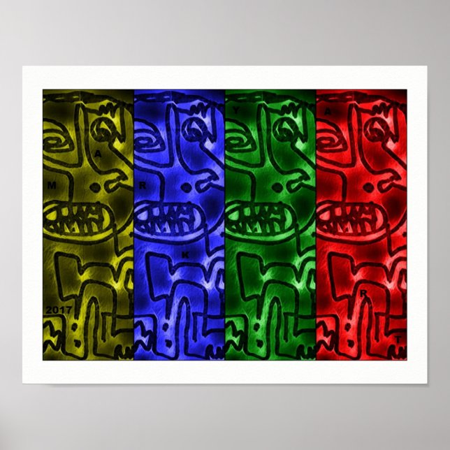 Poster PL#1030295 MarkyArt Moderne Graphique Contemporain (Devant)