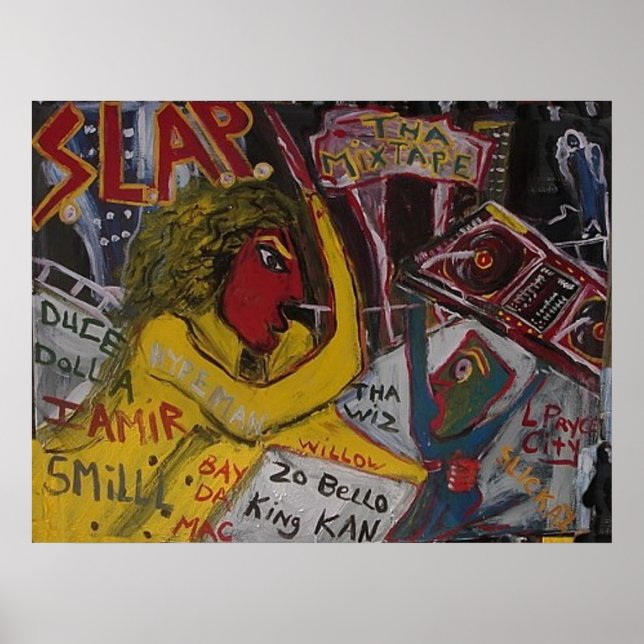 POSTER PLACER LA BANDE DE MÉLANGE (Devant)