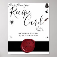 Placer la carte de recette ici stylo & Inkwell Dou