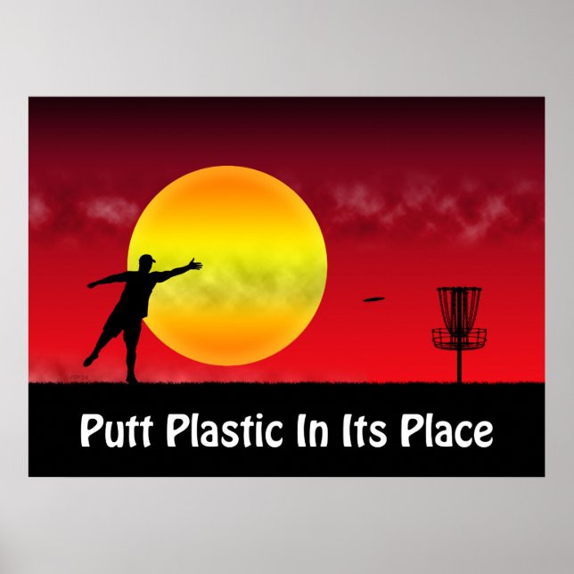 Poster Placer Le Plastique À Sa Place (Devant)