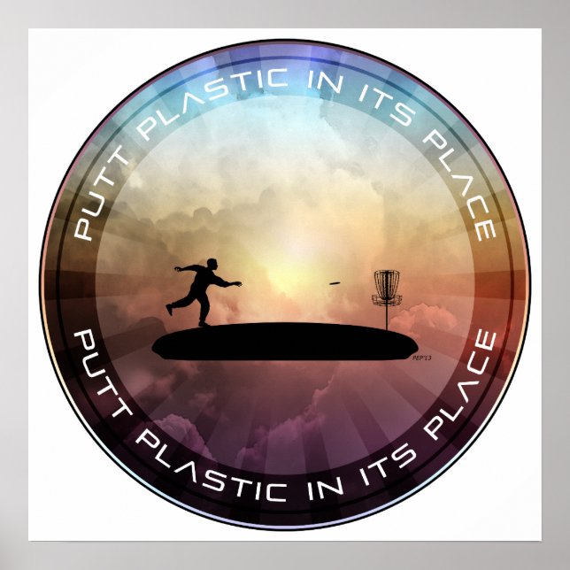 Poster Placer Le Plastique À Sa Place (Devant)