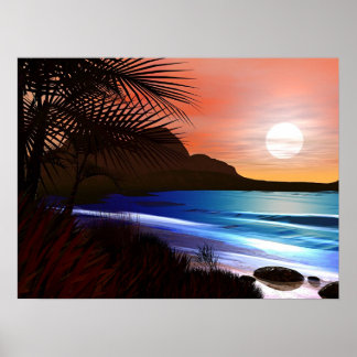 Poster Plage