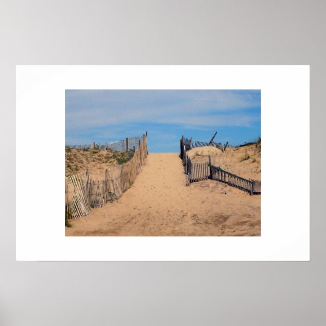 Poster Plage (Devant)