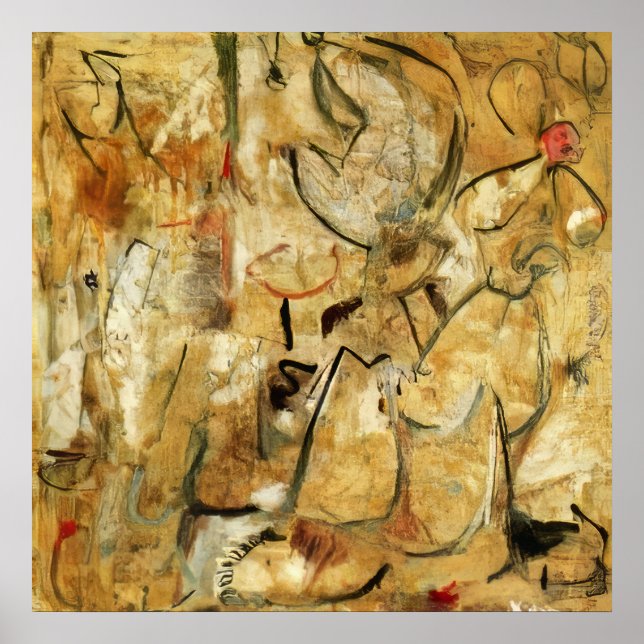 Poster Plage - 1950 - Helen Frankenthaler (Devant)