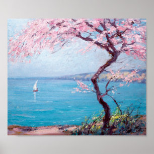 Poster Plage à Biarritz, France (par Kimon Loghi)