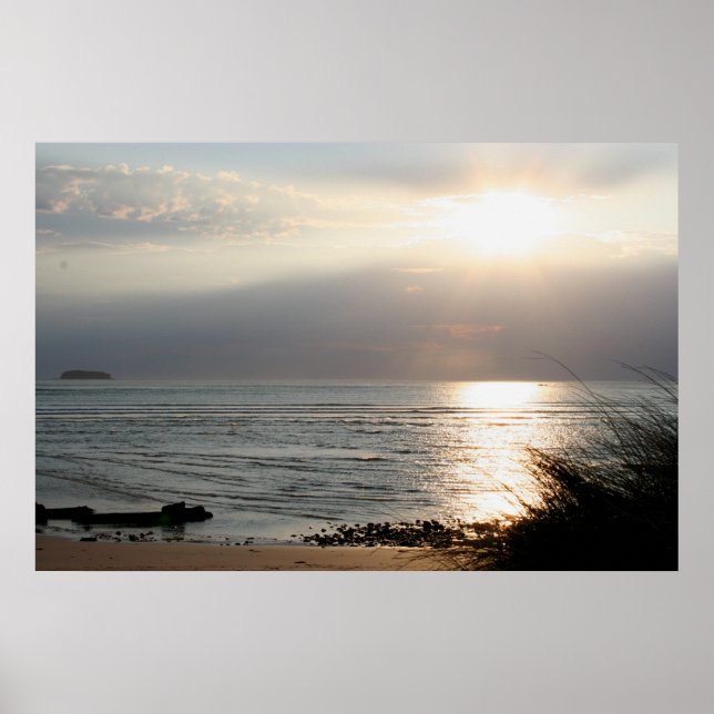 Poster Plage à cinq doigts, Inishowen (Devant)