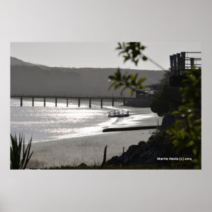 Poster Plage calme