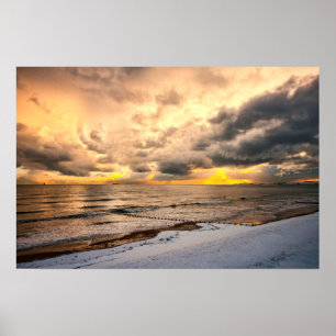 Poster Plage d'Aberdeen