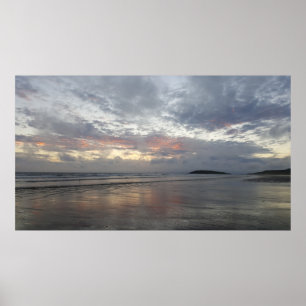 Poster Plage de baie de Swansea