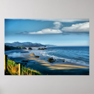 Poster Plage de canon