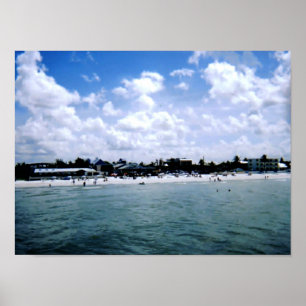 Poster Plage de Fort Myers