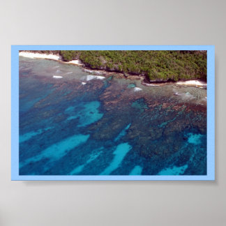 Poster Plage de Guam