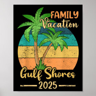 Poster Plage de Gulf Shores Alabama Vacances en famille 2