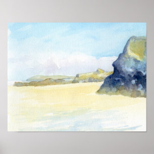 Poster Plage de Gwithian