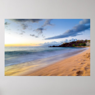 Poster Plage de Maui Black Rock