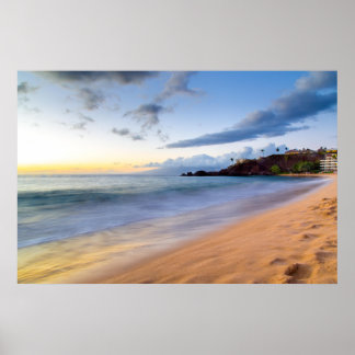 Poster Plage de Maui Black Rock