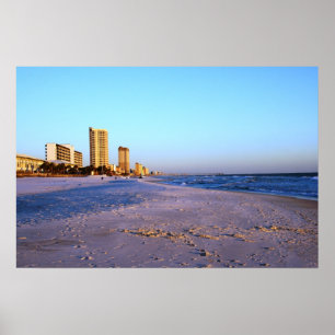 Poster Plage de Panama City