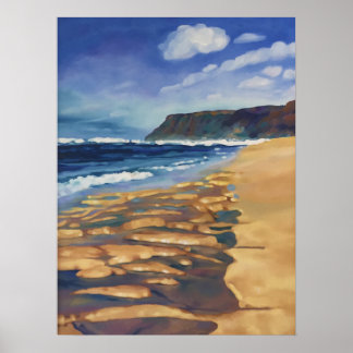 Poster Plage de Polihale