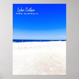 Poster Plage de Port Macquarie en Australie