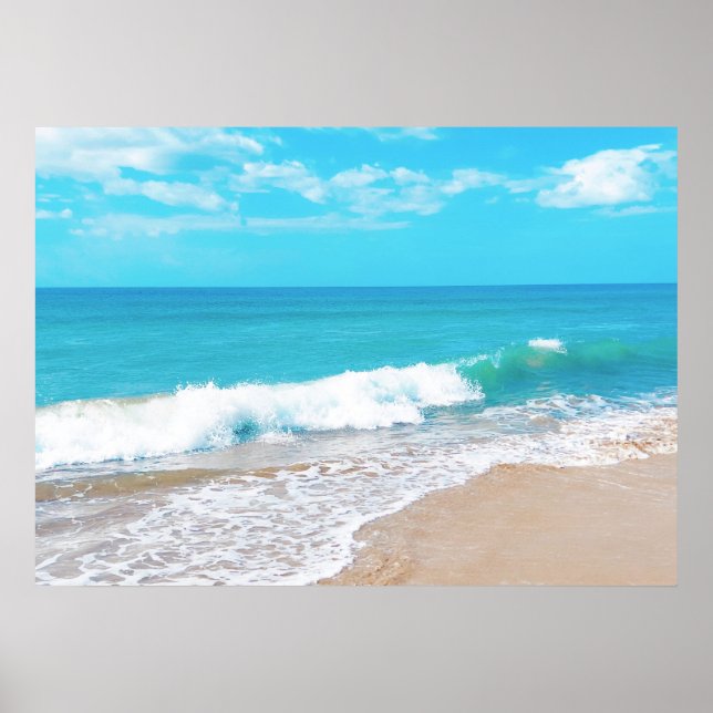 Poster Plage de sable (Devant)