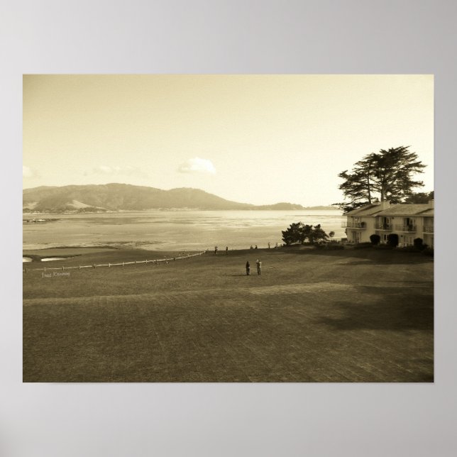 Poster Plage de Sepia (Devant)